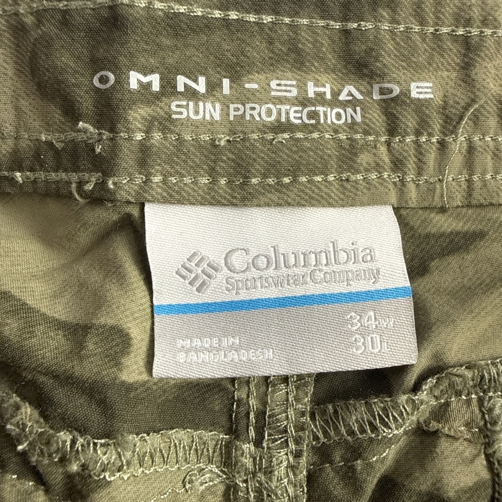 Columbia Mens Camo Printed Pants‎ Omni Shade Size 34x30 Hunting/Fishing - Picture 7 of 9